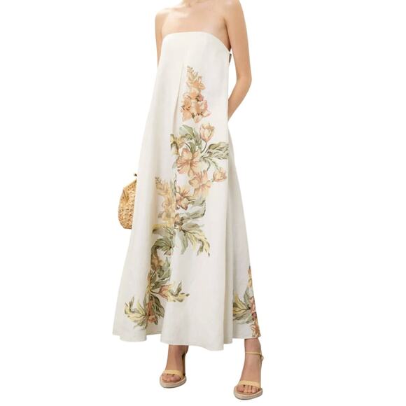 Significant Other Strapless Parisa Dress in White, Size US 12 - Picture 2 of 9